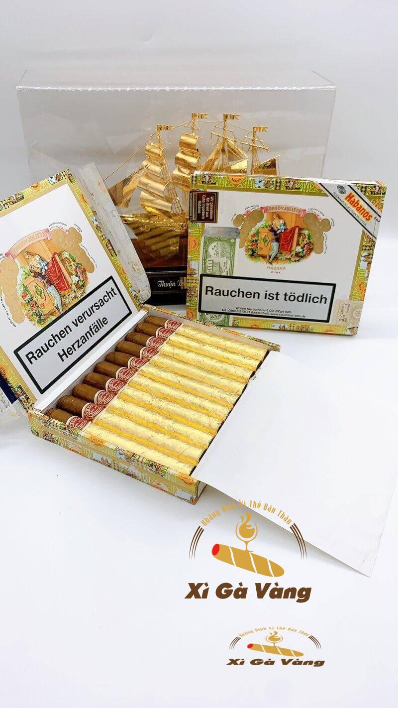 Romeo Y Julieta Mille Fleurs dát vàng là sản phẩm cao cấp